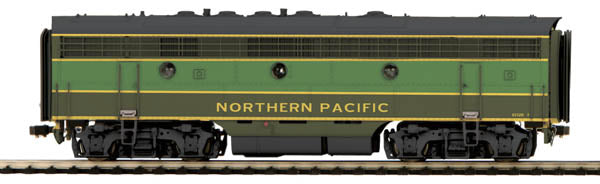 MTH 80-2122-1 HO Scale Northern Pacific F-7 Diesel B Unit w/ PS3