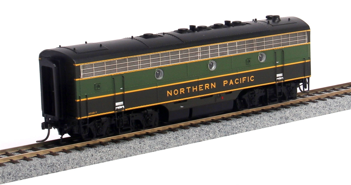 MTH 80-2122-1 HO Scale Northern Pacific F-7 Diesel B Unit w/ PS3