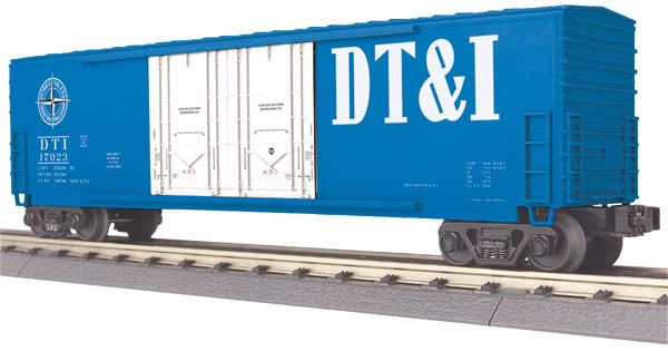 MTH 30-74721 O Gauge DT&I 50' Double Door Boxcar #17023
