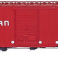 InterMountain 46005 HO 40' 12 Panel Box, GN/Vermillion