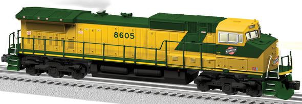 Lionel 6-39576 O CNW Non-Powered Dash 9-44CW Diesel Locomotive #8622