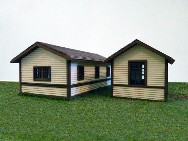 Branchline Trains 656 HO Pennsylvania Tool House/Baggage Building Set Kit #2