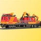 Kibri 16080 HO Scale Overhead Catenary Maintenance Vehicle Plastic Kit