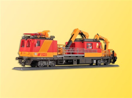 Kibri 16080 HO Scale Overhead Catenary Maintenance Vehicle Plastic Kit