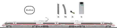 Trix 11206 ICE 3 N Gauge Electric Starter Train Set