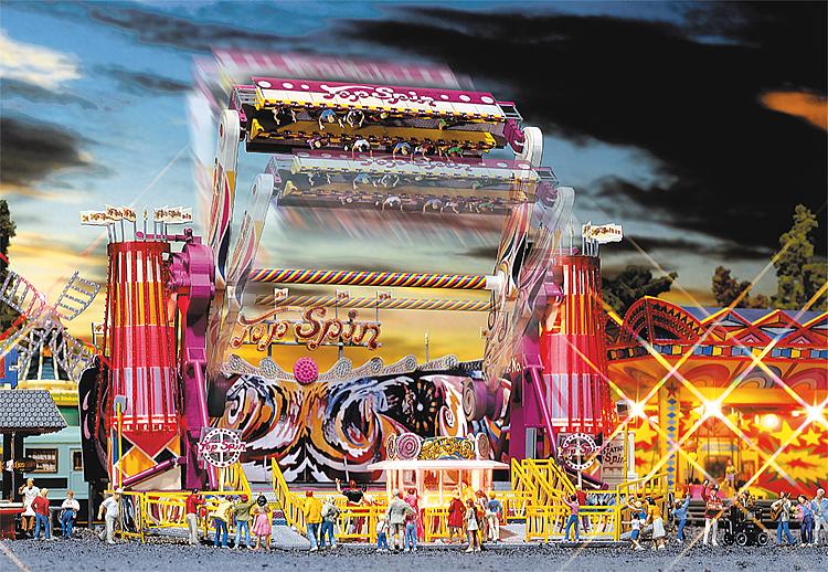 Faller 140431 HO Top Spin Midway Carnival Ride Kit