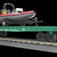 MTH 30-76540 O NYC 50' Flatcar with Rescue Boat