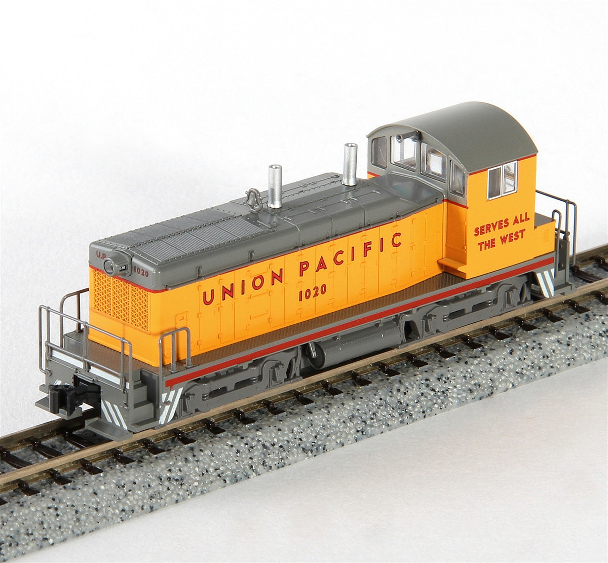 Kato 176-4373 N Scale Union Pacific NW2 Diesel Locomotive w/DCC