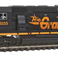 Walthers 920-75402 N Scale DRGW EMD GP60 Diesel Locomotive #3155