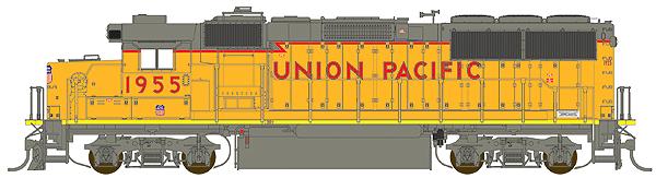 Walthers 920-75407 Proto N GP60 Loco UP#1964