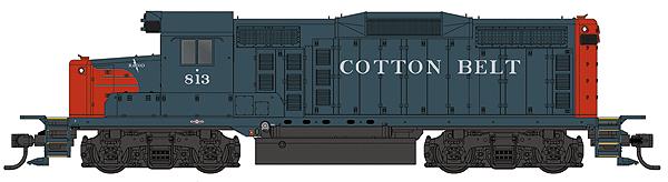 Walthers 920-80057 N Scale Cotton Belt SWW EMD GP20 Diesel Locomotive #813