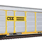 Walthers 920-101405 HO Scale CSX 89' Tri-Level Auto Carrier #700922