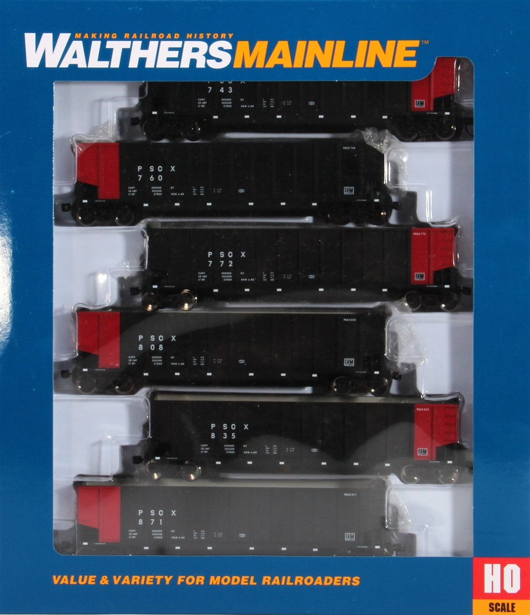 Walthers 910-55906 HO Public Service Co. of Colorado 50' Gondola 6 Car Set
