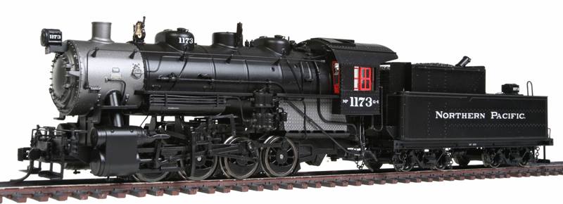 Walthers 920-60118 HO Northern Pacific 0-8-0 Steam Engine #1173 w/DCC/SND
