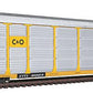 Walthers 920-101402 HO Chesapeake & Ohio 89' Thrall Tri-Level Auto Carrier