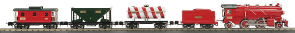 MTH 11-5509-1 O Gauge Christmas 269E Distant Control Steam Freight Set w/PS3