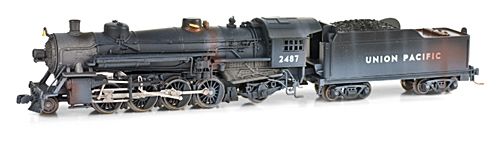 Micro-Trains 99301240 N Scale Union Pacific Weathered Steam Freight Train Set