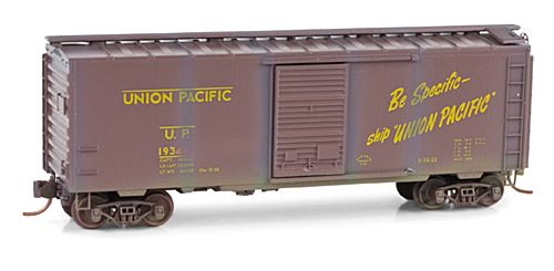 Micro-Trains 99301240 N Scale Union Pacific Weathered Steam Freight Train Set