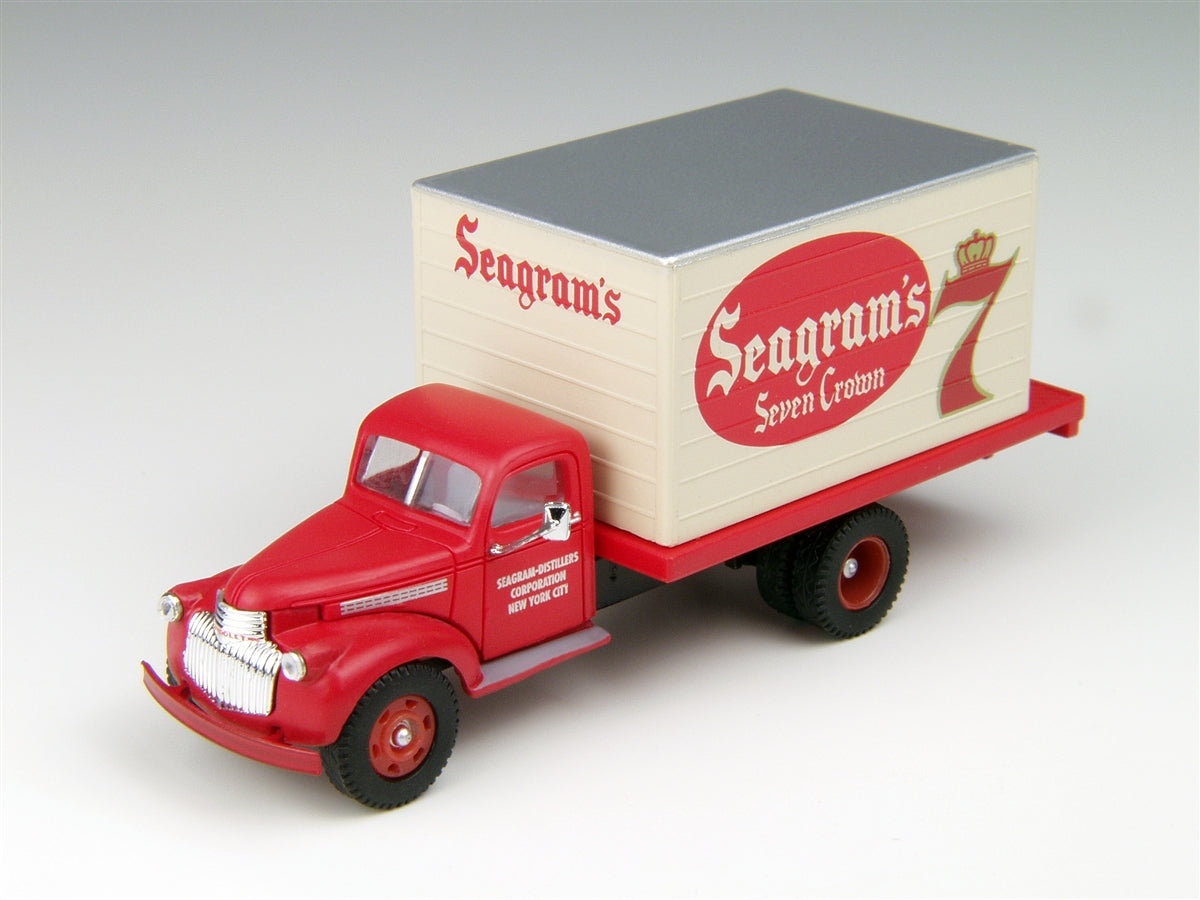 Classic Metal Works 30362 HO Mini Metals Seagram's 7 '41-'46 Chevy Truck