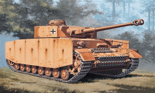 Italeri 7007 1:72 Panzer KPFW. IV Military Tank Model Kit