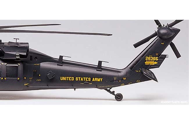 Academy 12115 1:35 Sikorsky AH-60L DAP Black Hawk Military Helicopter Kit