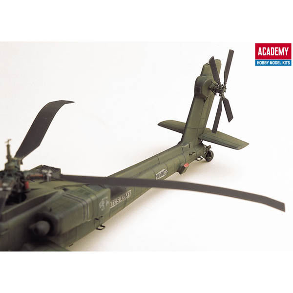 Academy 12262 1:48 AH-64A Apache USA Military Aircraft Helicopter Model Kit