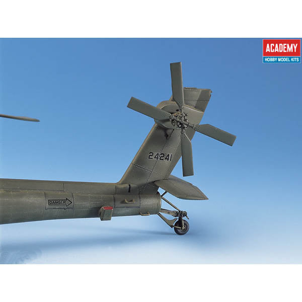 Academy 12268 1:48 AH-64D Apache US Military Aircraft Helicopter Model Kit