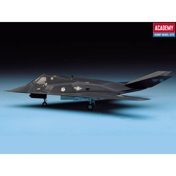 Academy 12475 1:72 F-117A Stealth Fighter w/ Toxic Avenge Military Plane Kit