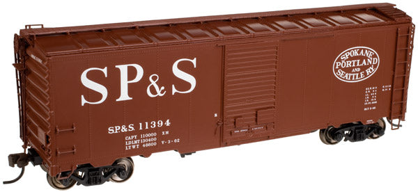 Atlas 20001399 HO Scale Spokane Portland & Seattle 40' Boxcar #11394