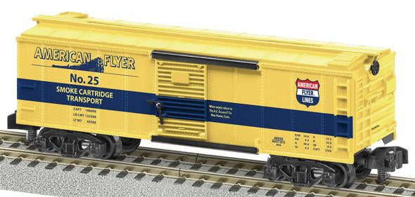 American Flyer 6-48839 S Gauge Smoke Cartridge Boxcar #25 LN/Box