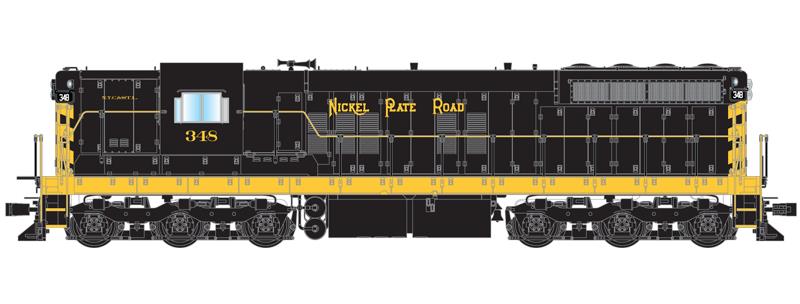 Broadway Limited 2412 HO Nickel Plate Road EMD SD9 Paragon2™ #348