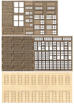 Bar Mills 0033 S Laser-Cut Modular Structure Kit "The 1-Kit