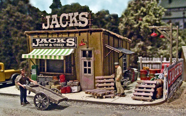 Bar Mills 0542 HO Jack's Backyard Kit