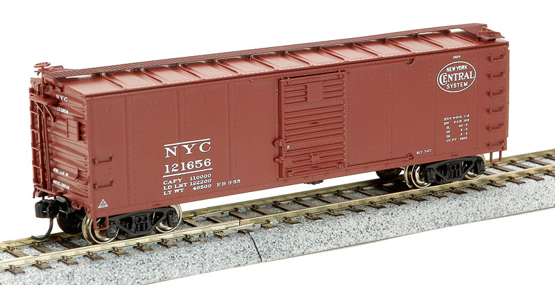 Broadway Limited 1752 HO NYC Specification 486 40' Steel Boxcar (Set of 4) LN/Box