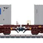 Marklin 47458 HO Container/Well Flatcar with Containers 2-Pack - 3-Rail
