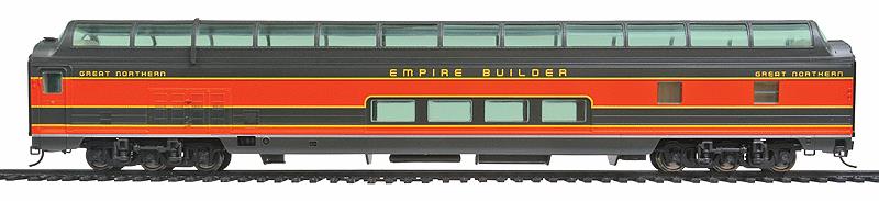 Walthers 920-9058 HO Great Northern Budd Empire Builder Dome Lounger Car