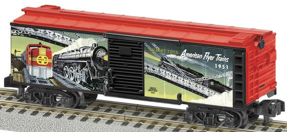 American Flyer 6-48832 S Gauge 1951 Catalog Art Boxcar LN/Box