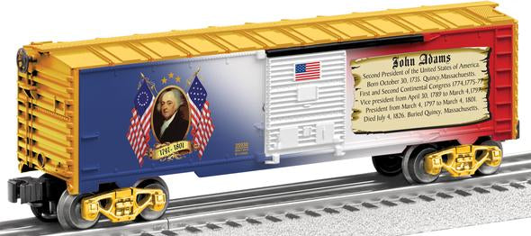Lionel 6-25930 O Gauge USA President John Adams Boxcar LN/Box