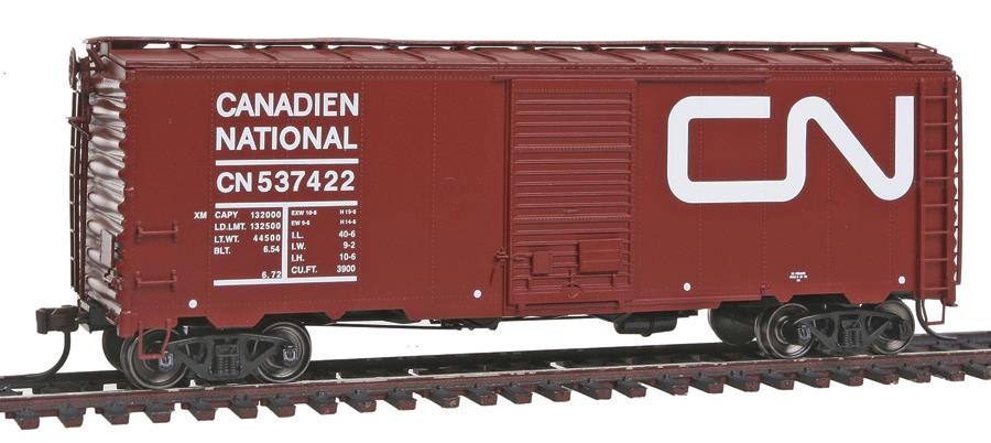Atlas 20001388 HO Scale Canadian National 40' Boxcar #537422