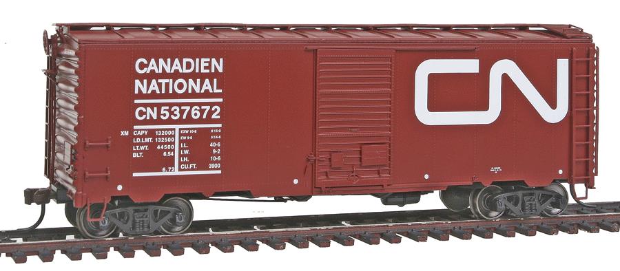 Atlas 20001389 HO Scale Canadian National 40' Boxcar #537672