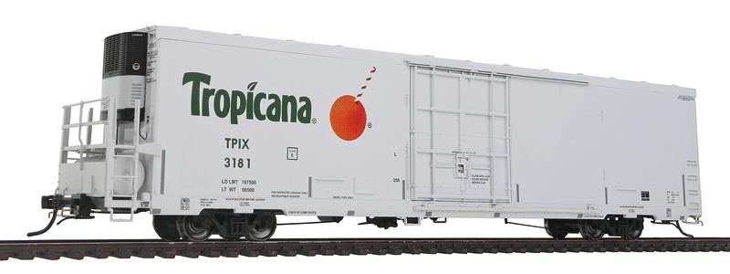 BLMA Models 52712 HO Scale Tropicana Trinity 64' Reefer #3181