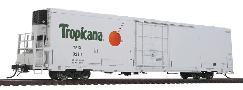 BLMA Models 52713 HO Scale Tropicana Trinity 64' Reefer #3211
