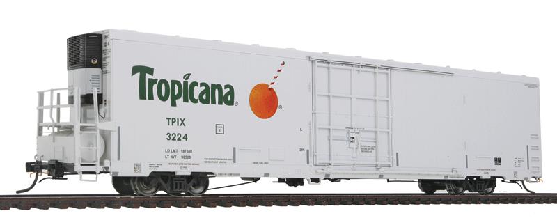 BLMA Models 52715 HO Scale Tropicana Trinity 64' Reefer #3224