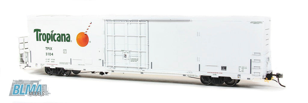 BLMA Models 52724 HO Scaler TPIX Trinity 64' Reefer #3336