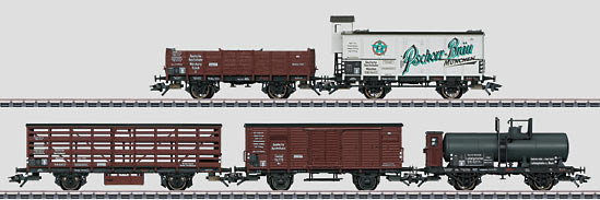 Marklin 46097 HO Scale DRG 5-Car Freight Set