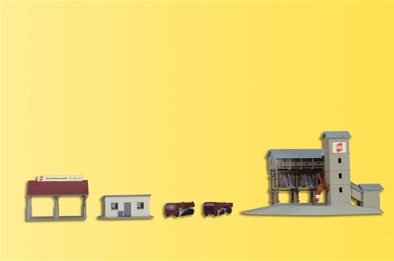 Kibri 36603 Z Steiner Gravel Works Building Kit