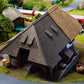 Faller 130534 HO Scale Black Forest Farm with Straw Roof Model Building Kit
