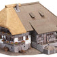 Faller 130534 HO Scale Black Forest Farm with Straw Roof Model Building Kit