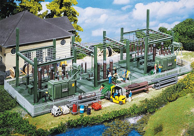 Faller 130958 HO Scale Transformer Station Building Kit