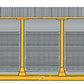 Walthers 920-101411 HO Scale UP 89' P-S Tri-Level Auto Carrier #517448